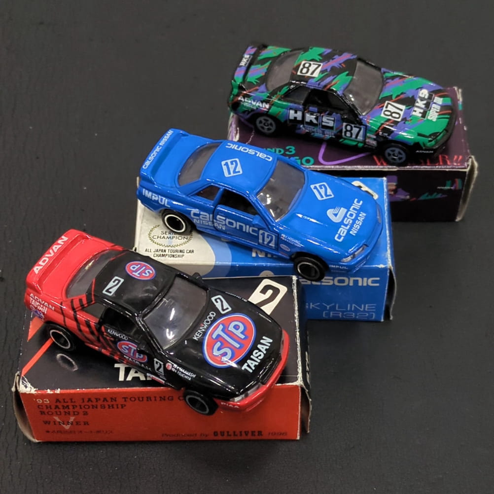 トミカ 日産 スカイライン GT-R STP TAISAN 1/59 ミニカー 他 HKS SUPER OIL 等